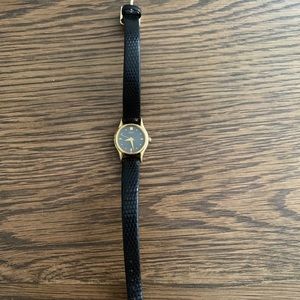 Sieko genuine lizard wristwatch